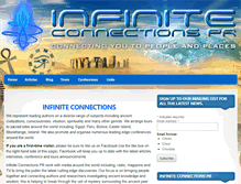 Tablet Screenshot of infinite-connections.co.uk
